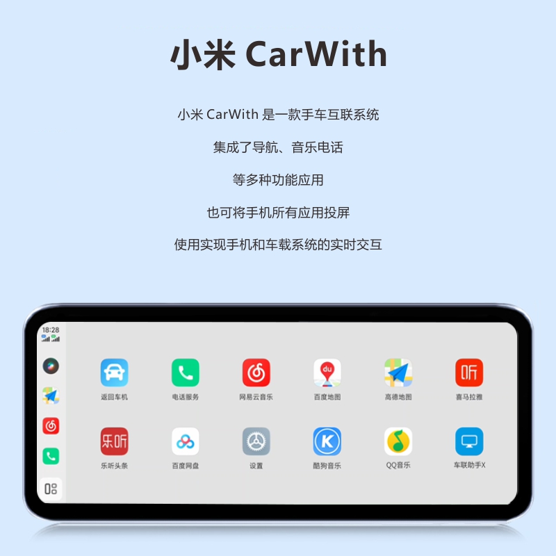 原车CarPlay转Oppo/Vivo/CarWith/ICCOA/三星/小米荣耀安卓用互联 - 图1