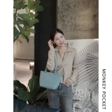 Кожаная ретро элегантная мягкая сумка, делается под заказ, коллекция 2023, воловья кожа