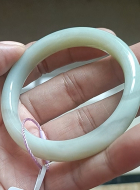 商场撤柜天然和田玉手镯玉镯子 带国家官方鉴定证书保真品礼物q99