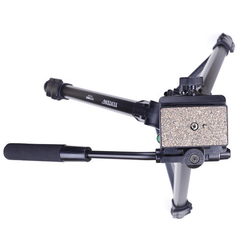 云腾999专业大型摄像机三脚架液压阻尼适用佳能80d尼康d7100索尼VCT-VPR1 A7M3 a7S3 A7M4 A6000  AX700 架子 - 图1