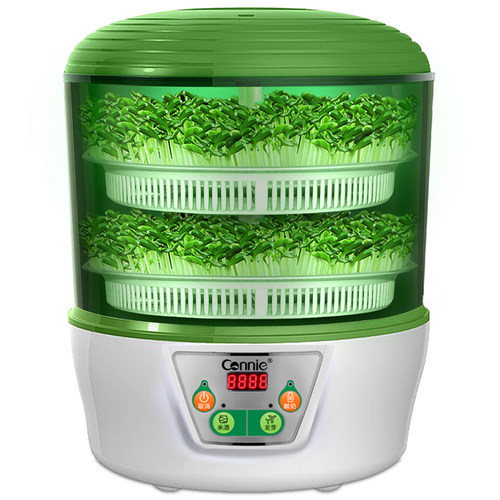 康丽CB-A330双层多功能恒温家用全自动豆芽机芽菜机做酸奶米酒机 - 图0
