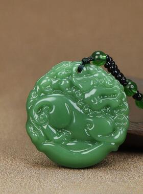 仿真貔貅平安扣长款毛衣链民族风