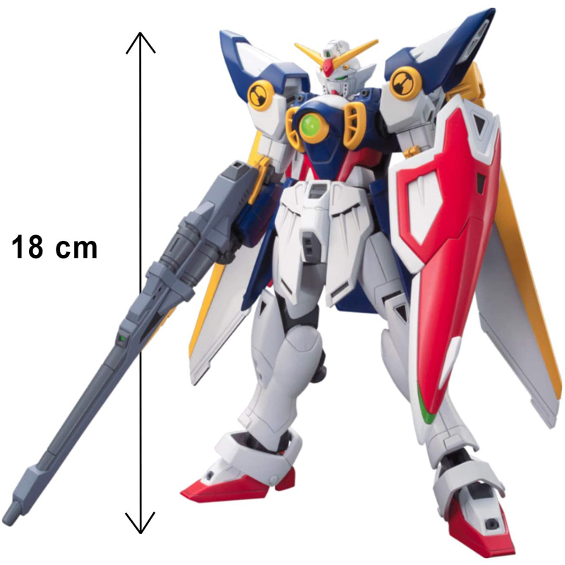 现货日本万代拼装模型HG HGAC 1:144飞翼高达敢达162 Wing Gundam - 图1