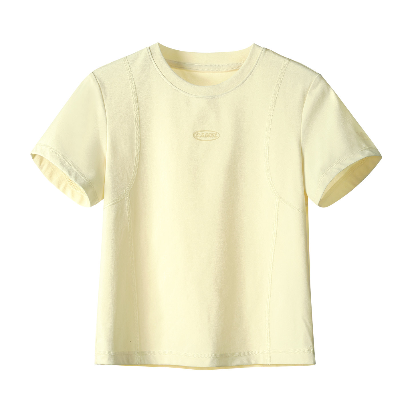 骆驼运动速干t恤女短款2026夏季新款基础圆领凉感休闲短袖T恤,淘宝优惠券,粉丝福利购,淘宝优惠卷