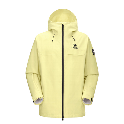 骆驼男装户外冲锋衣男款三防三合一夹克外套暴雨级内胆摇粒绒登山