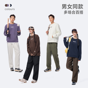 骆驼运动摇粒绒卫衣女款秋冬新款