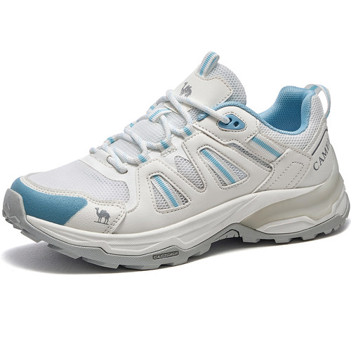 【清仓】骆驼户外休闲鞋男士冬季新款透气网面轻便镂空徒步鞋女鞋 - 图3