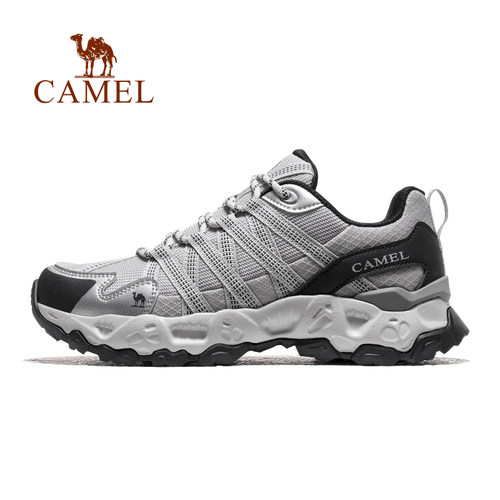 骆驼青岩户外徒步鞋女士夏季新款防滑轻便透气缓震厚底登山鞋子男 - 图3