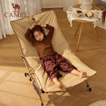骆驼户外躺椅便携露营椅子坐躺两