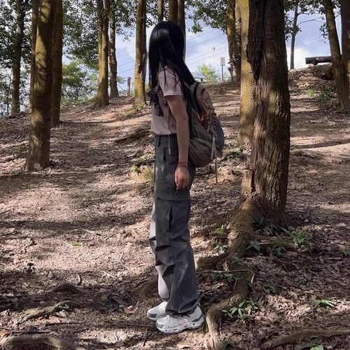 骆驼青岩登山鞋女2026夏季新款透气网面户外徒步鞋情侣运动鞋子男 - 图2