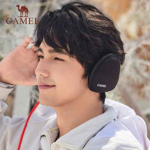 骆驼冬季保暖耳罩2025年新款男士耳包加厚加绒耳套耳捂子防冻护耳 - 图1