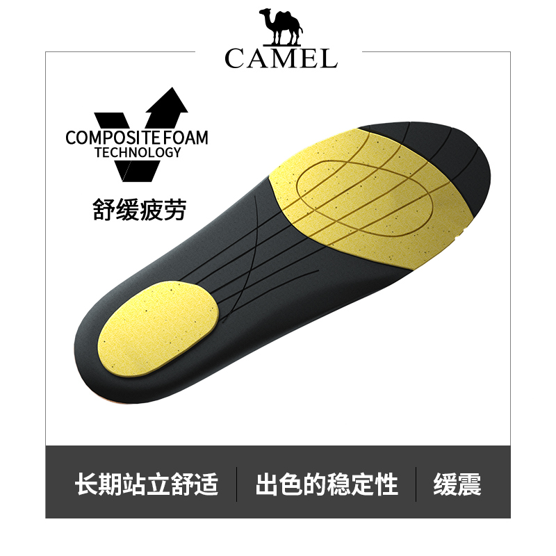 骆驼户外休闲鞋男士秋冬防滑耐磨头层牛皮中帮工装鞋大黄靴 CAMEL 骆驼户外休闲鞋男士秋冬防滑耐磨头层牛皮中帮工装鞋大黄靴 CAMEL