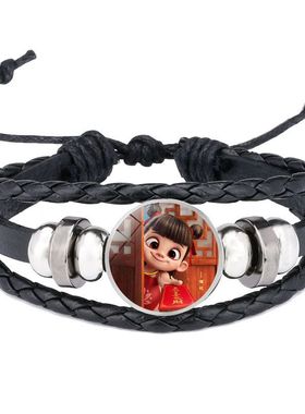 跨境哪吒2魔童闹海手链哪吒敖丙