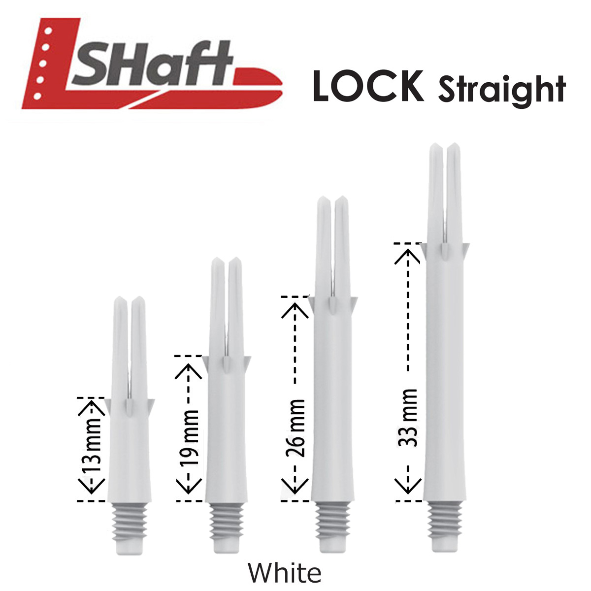 日本原装L-style飞镖杆LOCK STRAIGHT固定型全长度飞镖杆 - 图0