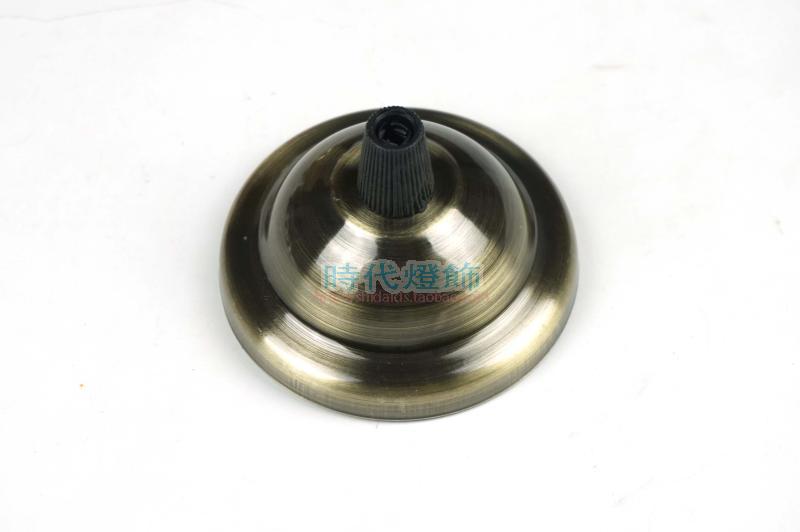 吸顶灯底座单头盘餐吊灯过道灯底座小圆盘支架LED灯饰灯具配件 - 图0