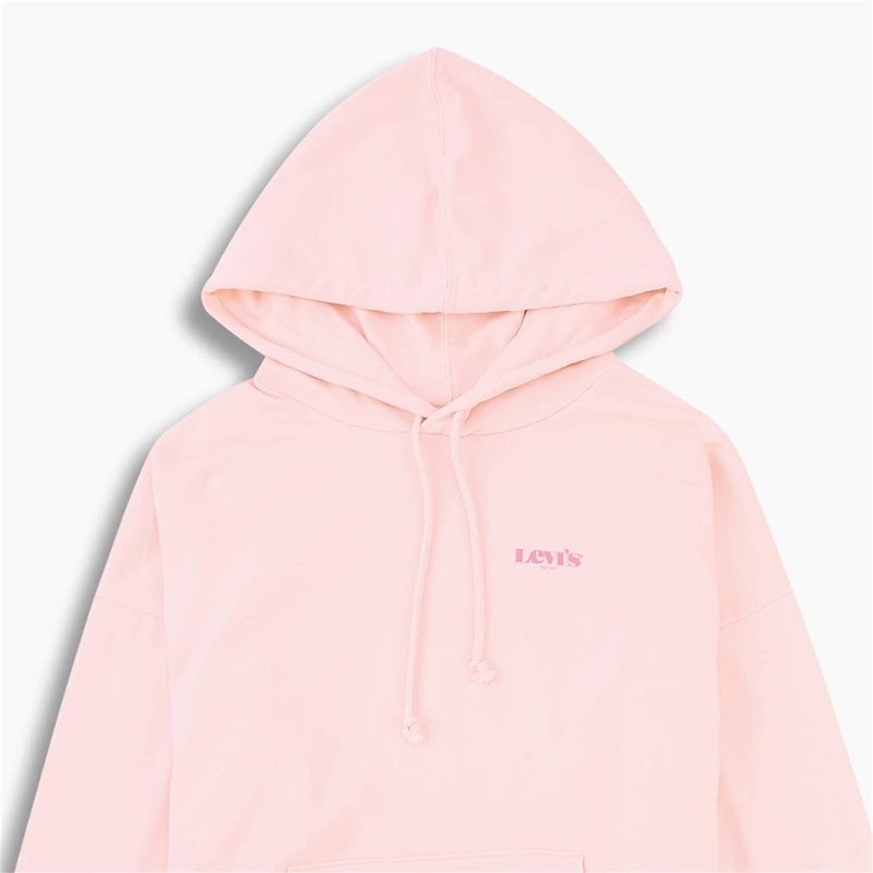 Куртка-худи осенняя фуксия от Levi's, толстовка