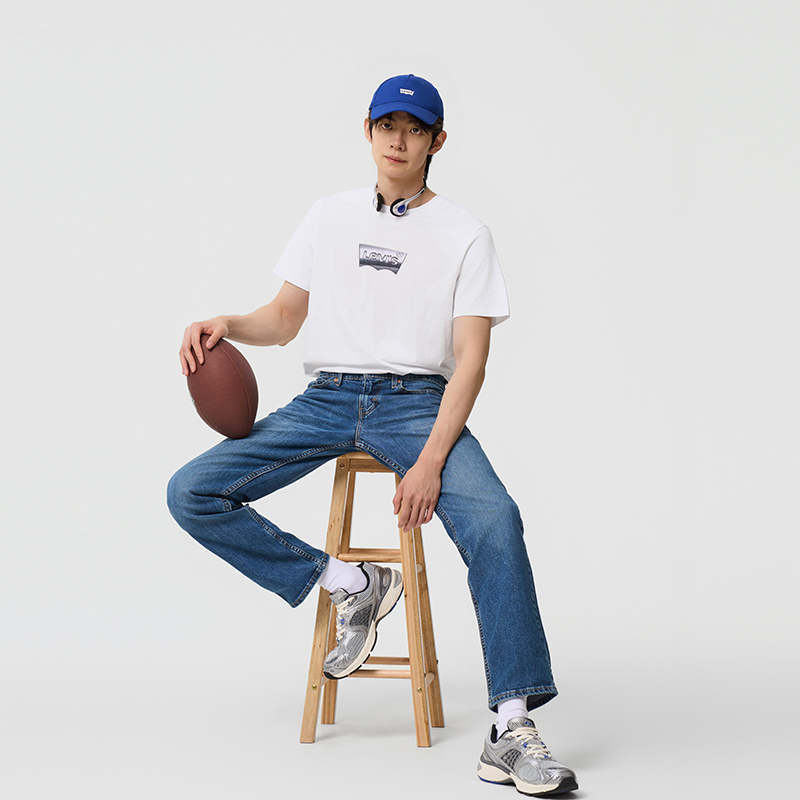 Levi's李维斯 24夏季男复古511修身蓝色流行时尚休闲牛仔裤