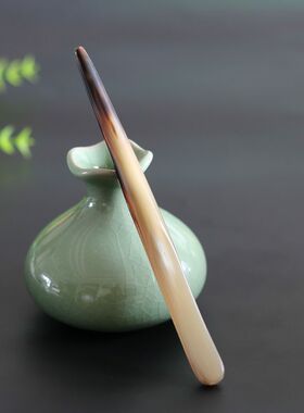 面部美容拨筋棒刮痧棒白水牛角