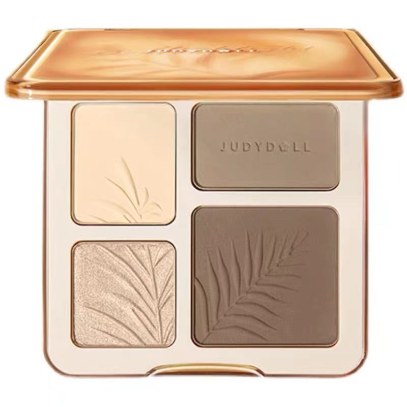 Judydoll橘朵高光修容一体盘面部综合盘提亮立体树影阴影鼻影哑光,淘宝优惠券,粉丝福利购,淘宝优惠卷