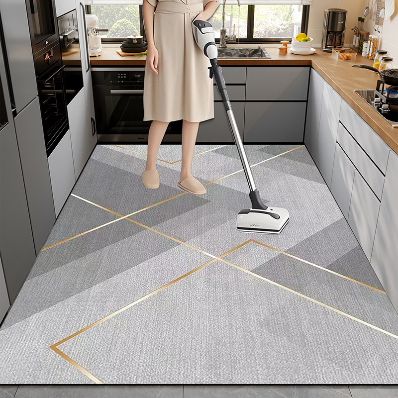 硅藻泥厨房地垫防滑防油可擦免洗吸水耐脏脚垫家用防水大面积地毯,淘宝优惠券,粉丝福利购,淘宝优惠卷