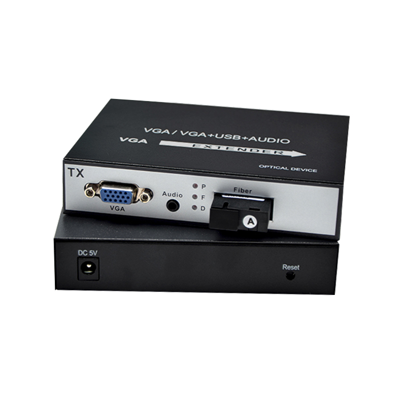 vga音频视频SC高清光端机vga光纤延长器VGA转光纤收发器1080P一台 - 图0