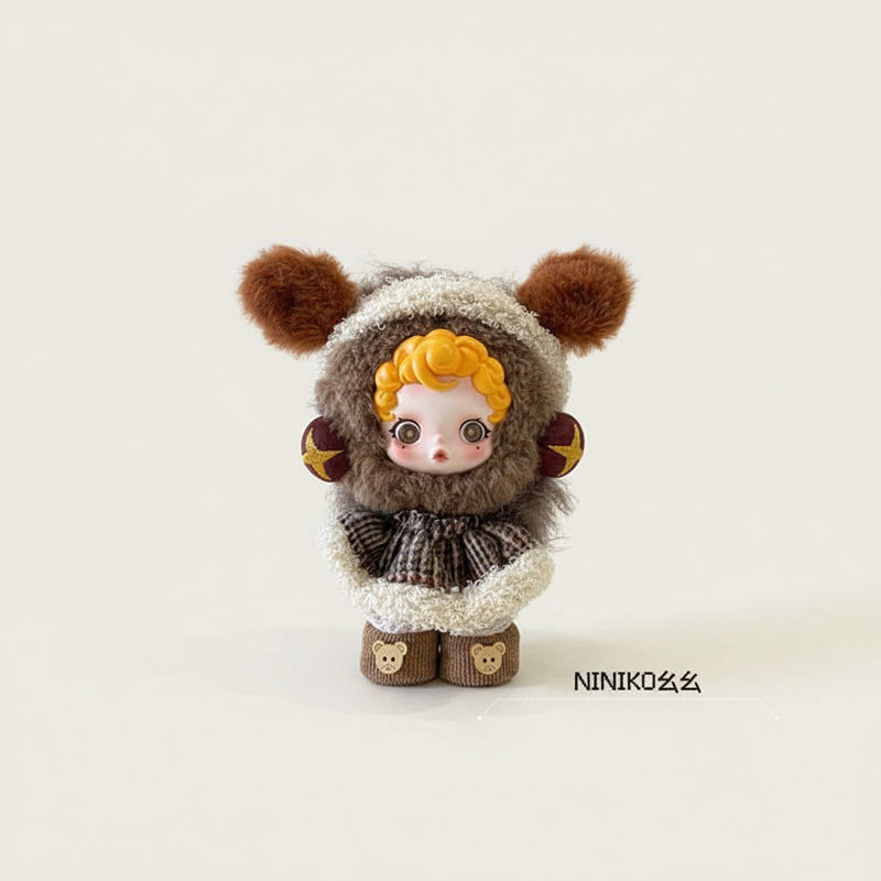 NINIKO幺幺 偷偷栗子沐木着痕SP光织园不眠剧场 秋冬小熊斗篷娃衣,淘宝优惠券,粉丝福利购,淘宝优惠卷