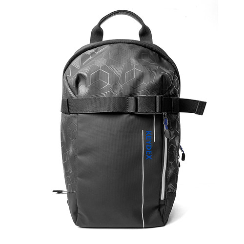 KEYDEX 单肩背包单肩斜跨包胸包2024新款时尚多功能黑色男士女士斜跨包 - 图3