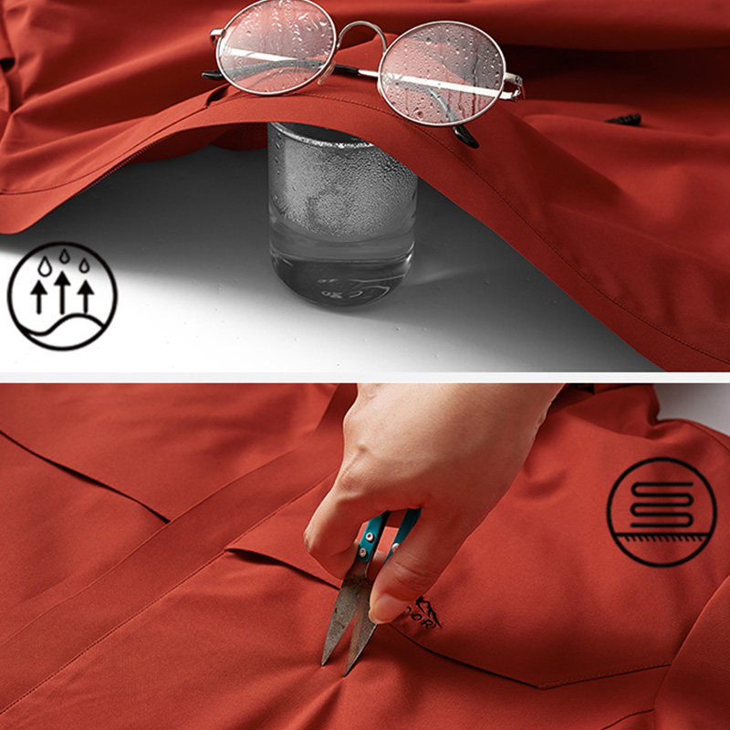 【PIERCDW品牌】冲锋衣女春秋季户外运动休闲防风防水登山服外套