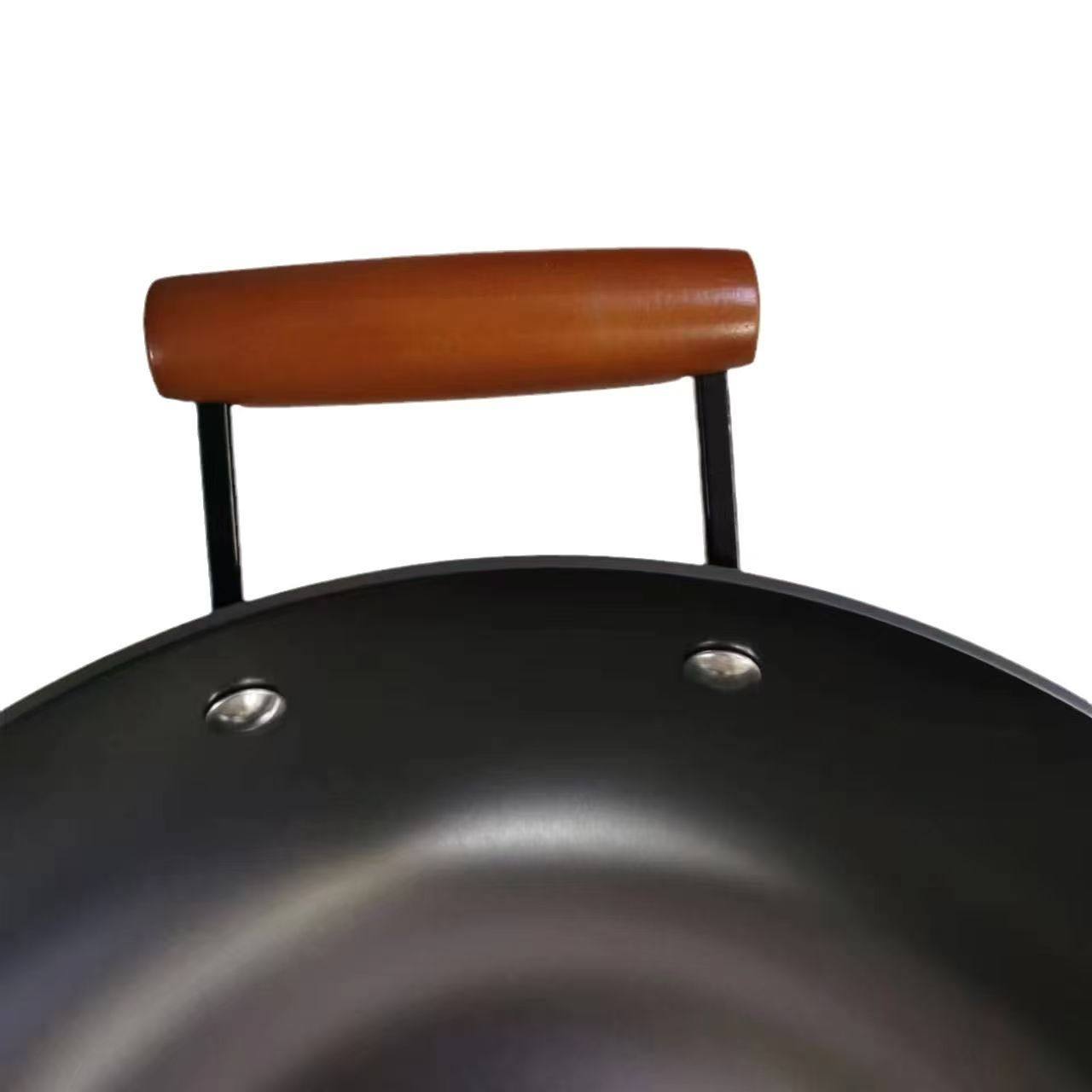 铁锅配件锅耳双孔榉木耳朵把手炒菜锅防烫实木隔热双耳炒锅,淘宝优惠券,粉丝福利购,淘宝优惠卷