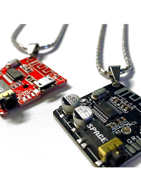 朋克项链玩物丧志电路板毛衣链