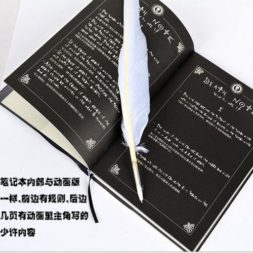 死亡笔记周边学生记事本礼品套装厚76海砂动漫COS道具Death Note - 图0