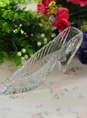 水晶女友闺蜜生日毕业纪念玻璃鞋