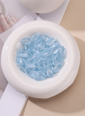 8*14琉璃水滴吊坠散珠手链串珠