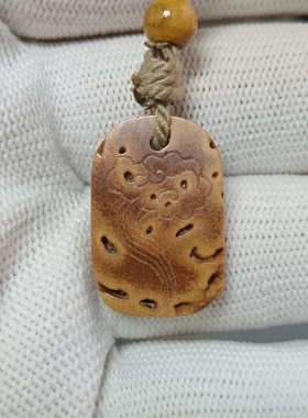 青云直上桃枭桃牌老桃核雕刻吊坠纯手工挂件钥匙扣手把件配饰车挂