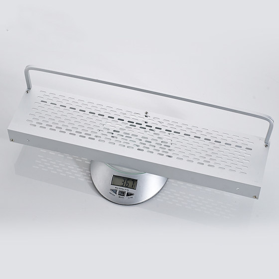 Hole-free washbasin storage wall-mounted bathroom mirror