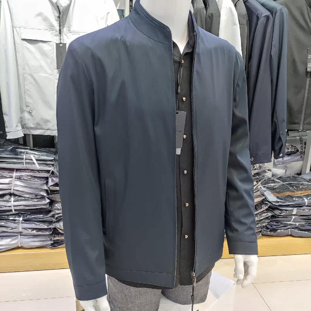 阿基米德专柜春秋新品男装休闲夹克外套男士中青年爸爸装01552