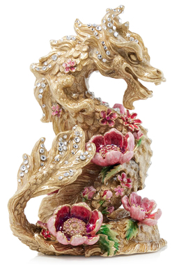 JayStrongwater金龙镇宅摆件