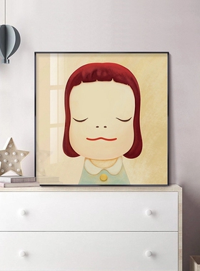 奈良美智女孩房间装饰画