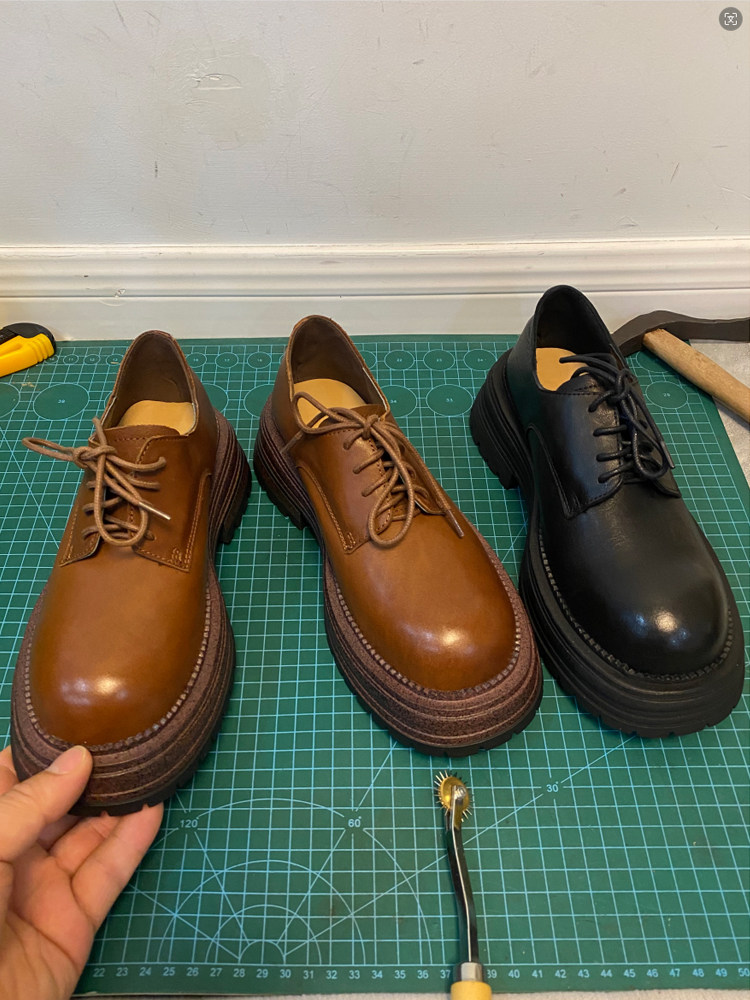 头层水洗牛皮深口单鞋女夏一脚蹬小皮鞋休闲英伦风厚底乐福鞋女鞋,淘宝优惠券,粉丝福利购,淘宝优惠卷