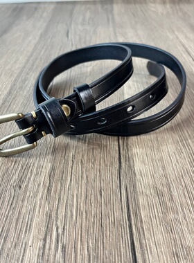 嬉皮士2026新款头层牛皮皮带女士真皮针扣腰带休闲百搭裤带裙带