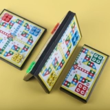 Детская игра Самолетные шахматы, стратегическая игра, большой магнитный складной комплект для детского сада, семейные игры