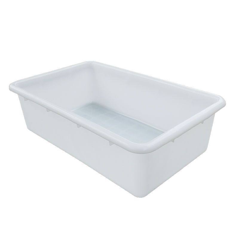 只赚人气加厚型 塑料周转箱 零件盒塑胶框 白色方盘养龟盆包邮,淘宝优惠券,粉丝福利购,淘宝优惠卷
