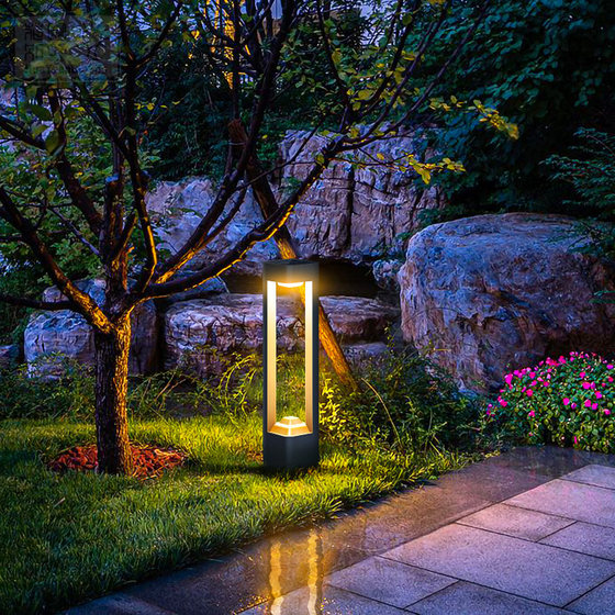 Modern Simple Solar LED Lawn Light Waterproof
