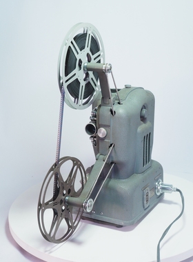 古董爱尔莫普8mm电影机无声机