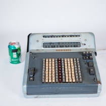 Atlantic antique Germany 1970s Mercedes electric mechanical calculator Atlantic Abacus old objects swing pieces