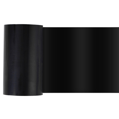 得力81522蜡基碳带110mm×300m铜板标签黑色带820T打印机TSC244 - 图1