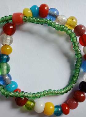 diy原创包浆手工双层老琉璃特价