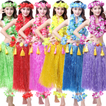 Hawaiian Grass Skirt Dance Dresses Adult Seagrass Dance Costumes Performance Props Annual Conference Stage Performance Thickening Suit