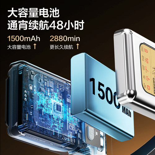 沃尔森夜钓头灯2025新款强光超亮钓鱼专用感应帽夹灯充电超长续航 - 图0