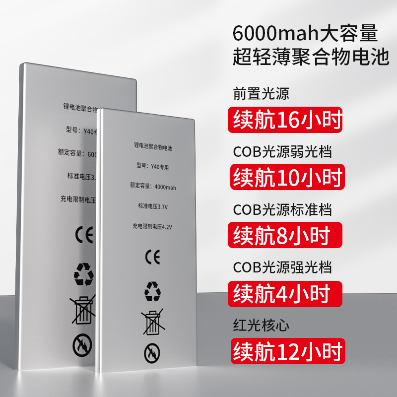 沃尔森工作灯汽修维修灯led磁铁强光太阳能充电强磁户外手电筒式-图3